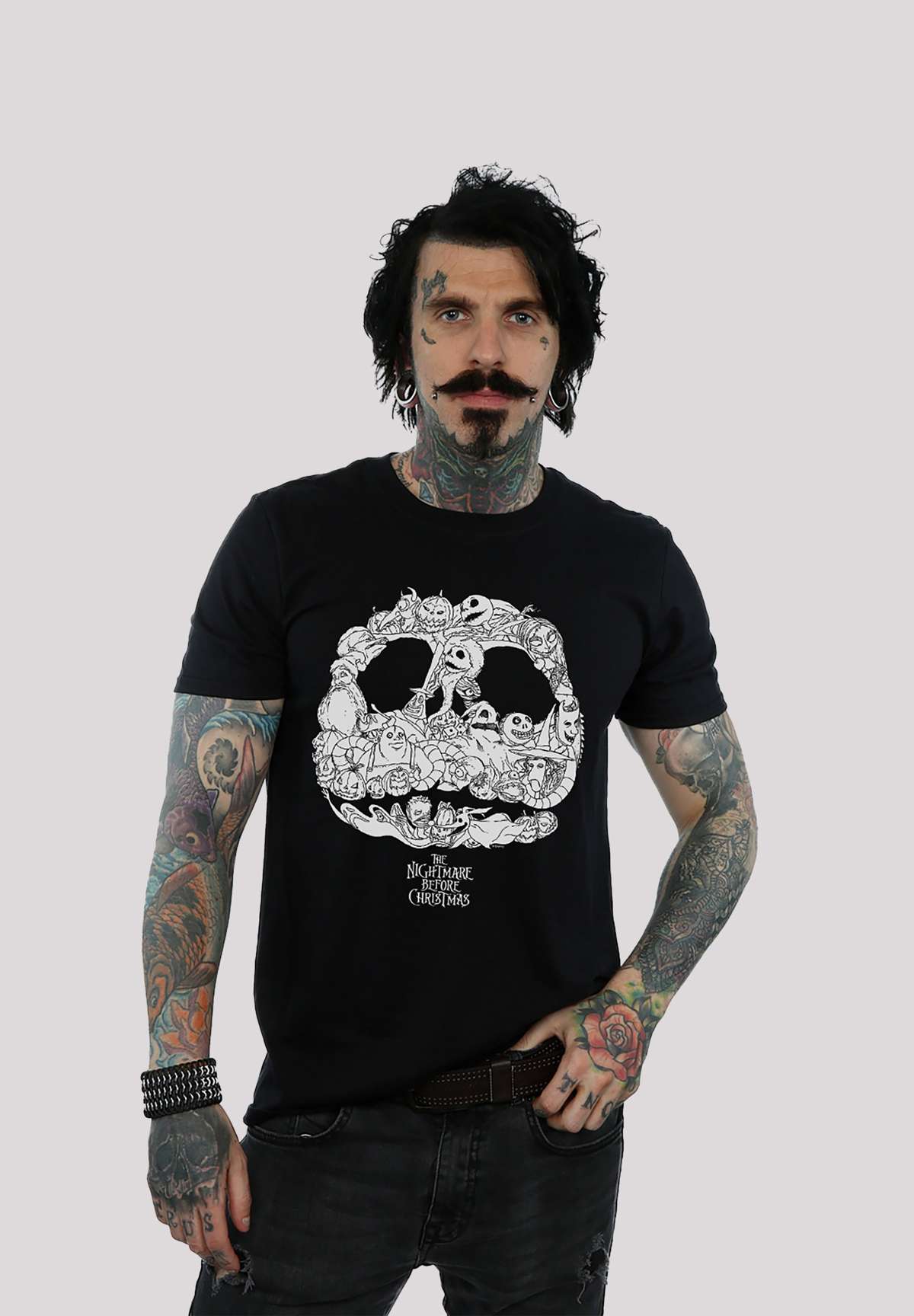 футболка Disney Jack Skellington Face