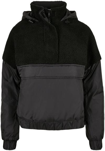 Зимняя куртка Urban Classics Damen Ladies Sherpa Mix Pull Over Jacket