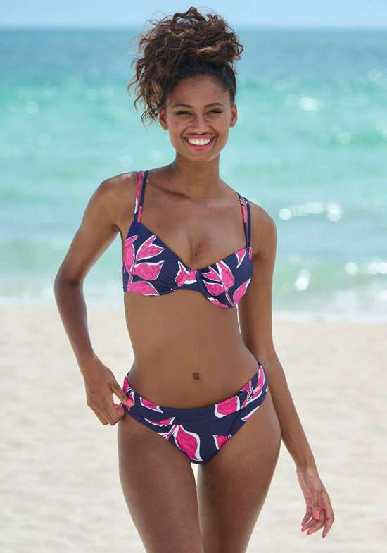 Плавки бикини с отложным поясом Cataleya