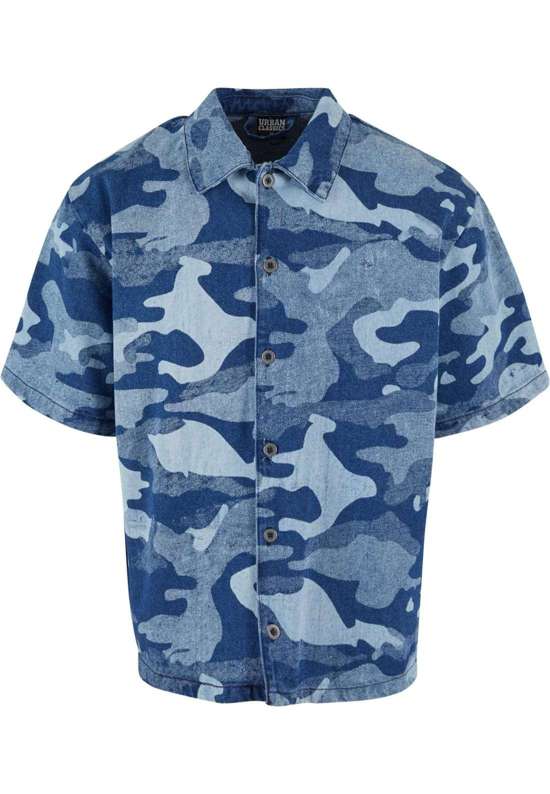 футболка Urban Classics Laser Camo Printed Boxy Shirt