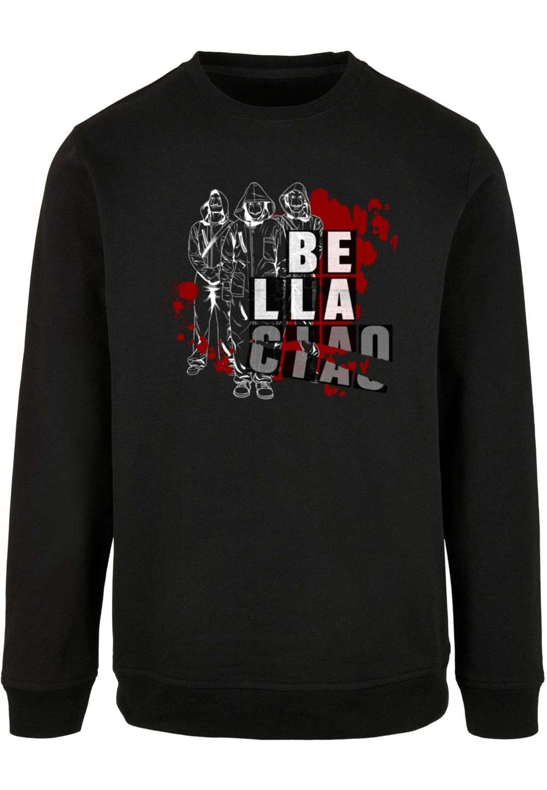 Свитер с круглым вырезом Herren Money Heist - Bella Ciao Splat Crewneck
