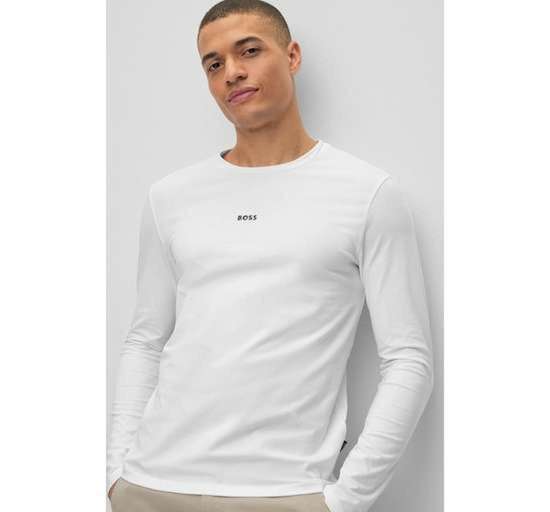 Рубашка с длинными рукавами и круглым вырезом TChark