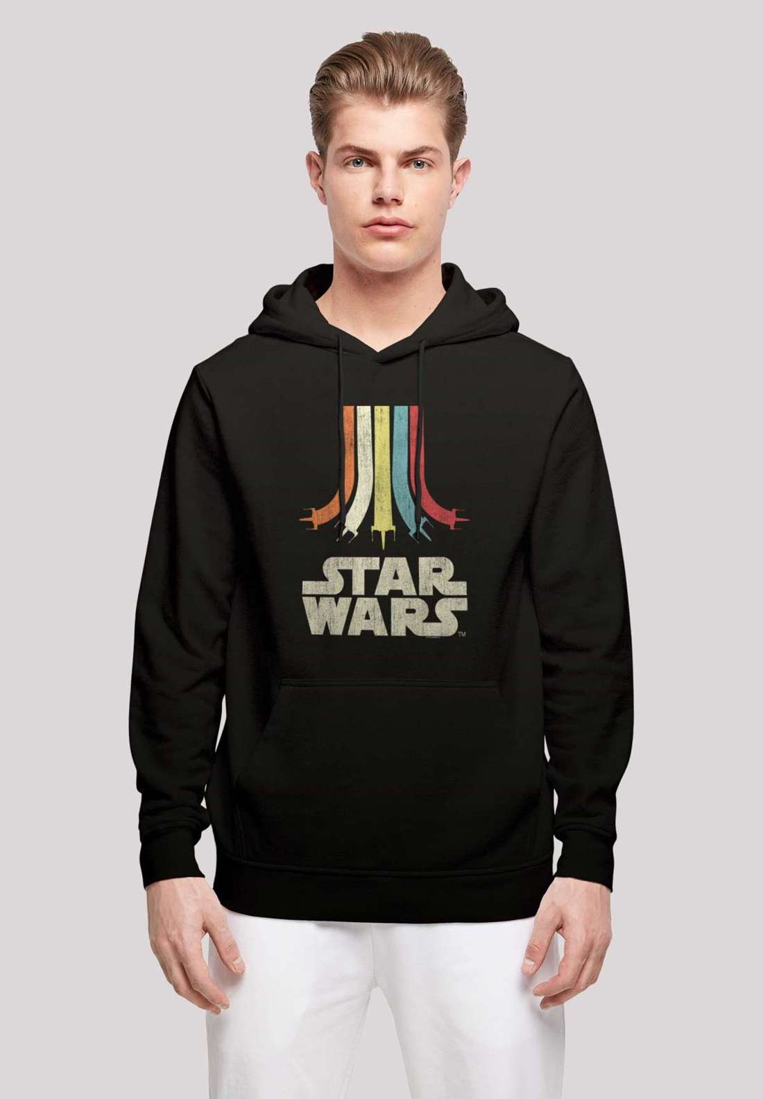 Толстовка с капюшоном Star Wars Retro Rainbow Regenbogen
