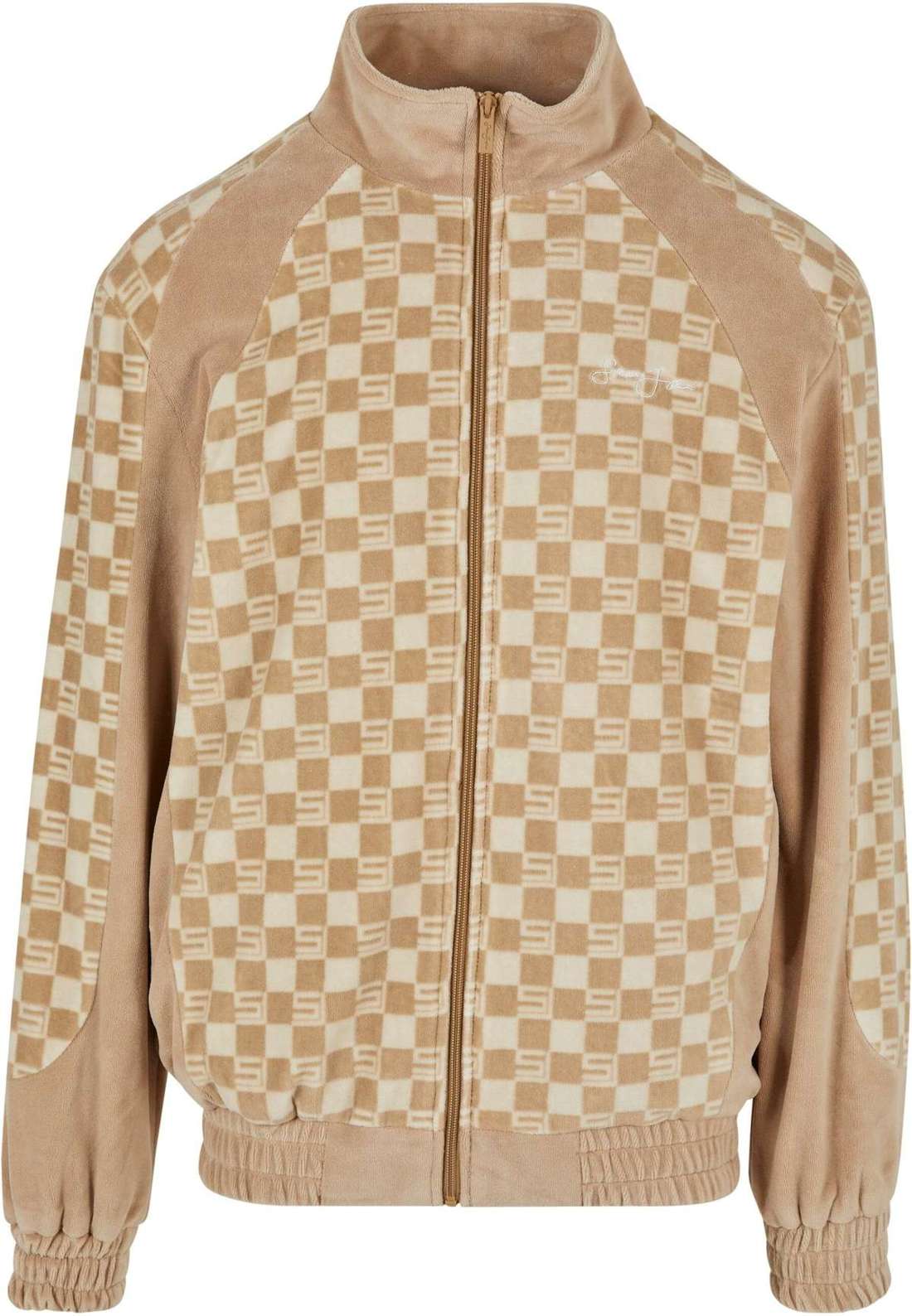 Тренировочная куртка Herren JM224-010-01 SJ Check Velours Trackjacket