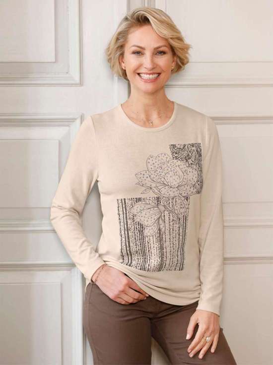 рубашка с круглым вырезом Shirt