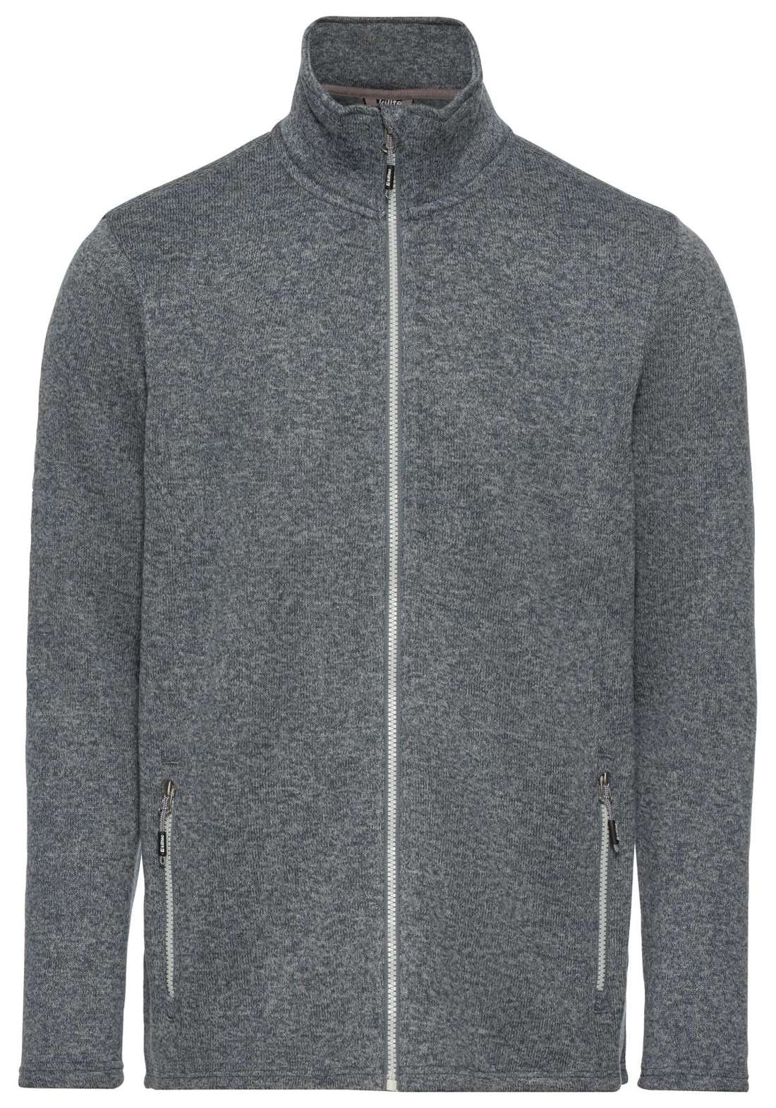 Вязаная флисовая куртка