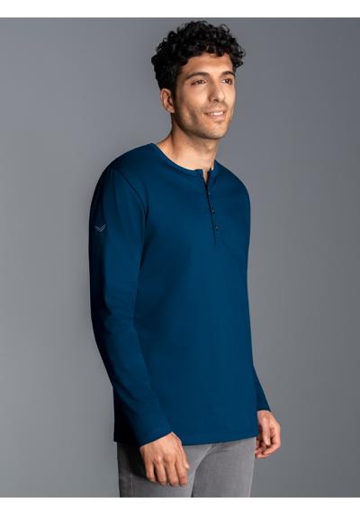 Длинный рукав TRIGEMA Langarmshirt mit Knopfleiste