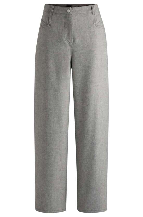 Тканые брюки C_Taflana