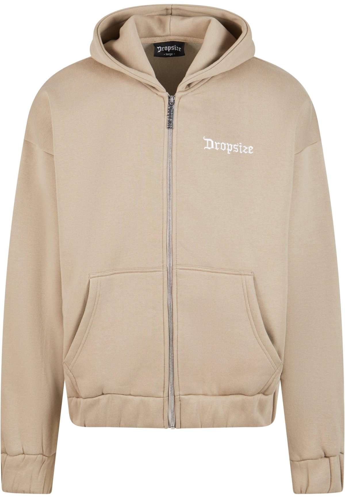 Толстовка Herren Super Heavy Oversize Blank Zip Hoodie