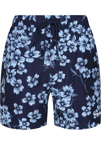 Плавки-шорты с цветочным принтом VENUS
