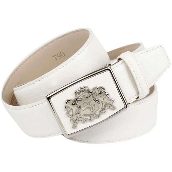 Кожаный ремень с гербом