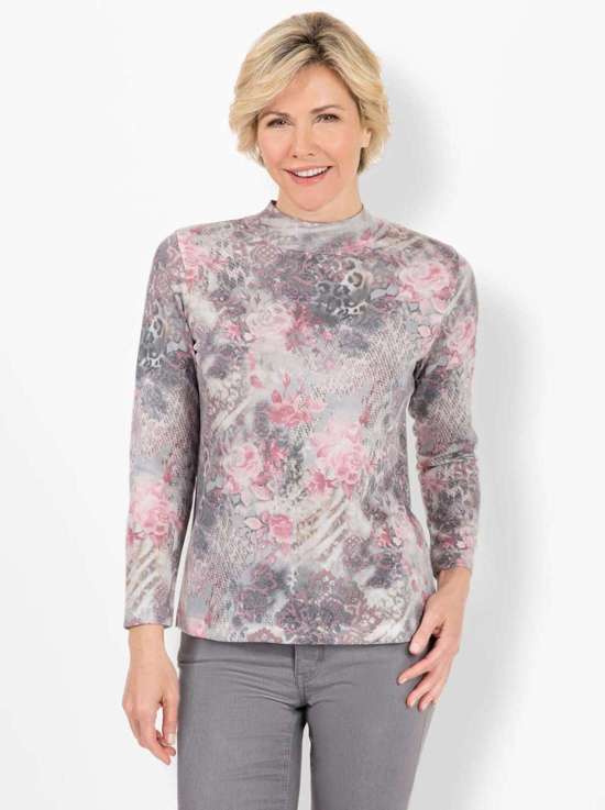 Свитер с воротником-стойкой Pullover