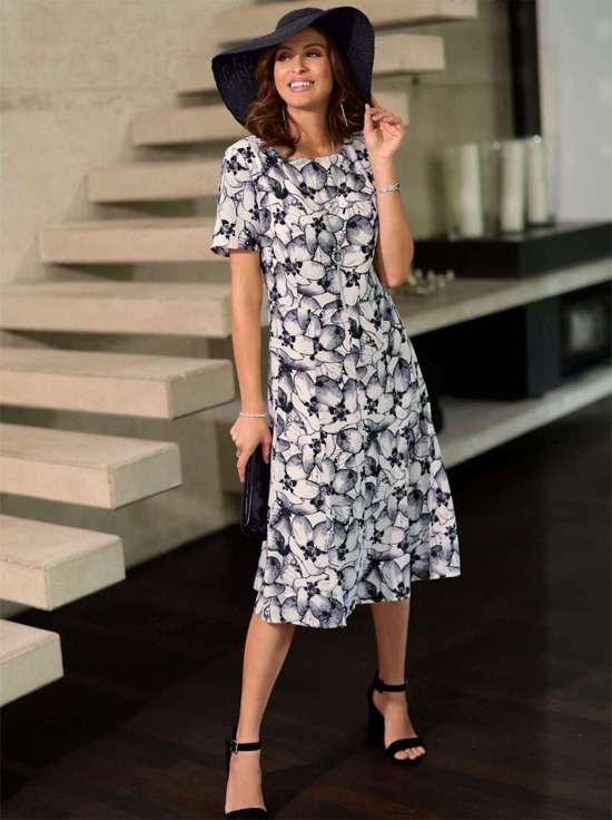 Платье с принтом Kleid