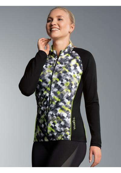 Тренировочная куртка TRIGEMA Fahrradjacke mit praktischer Ruckentasche