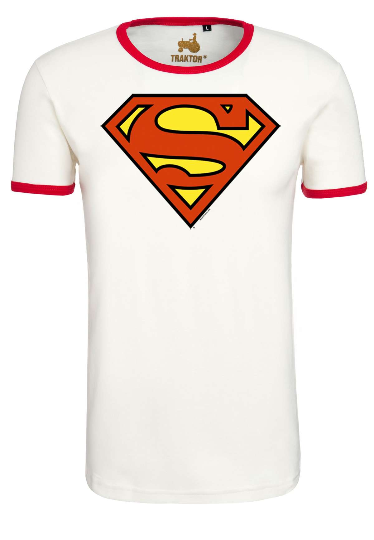 Футболка с модным принтом супергероя Superman Logo