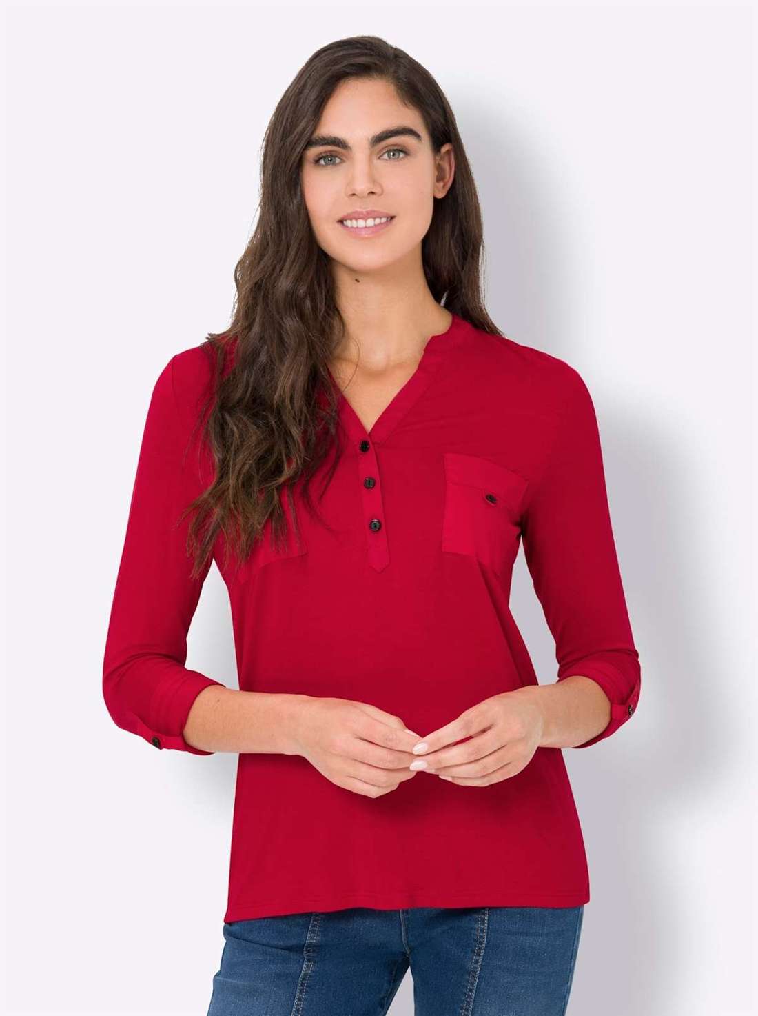 Рубашка с длинным рукавом Shirtbluse