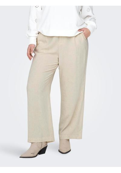 Костюмные брюки CARAGNES MW LINEN BL MEL PANT TLR