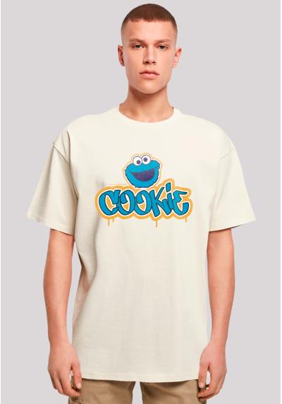 футболка Sesamstraße Cookie Graffiti Logo