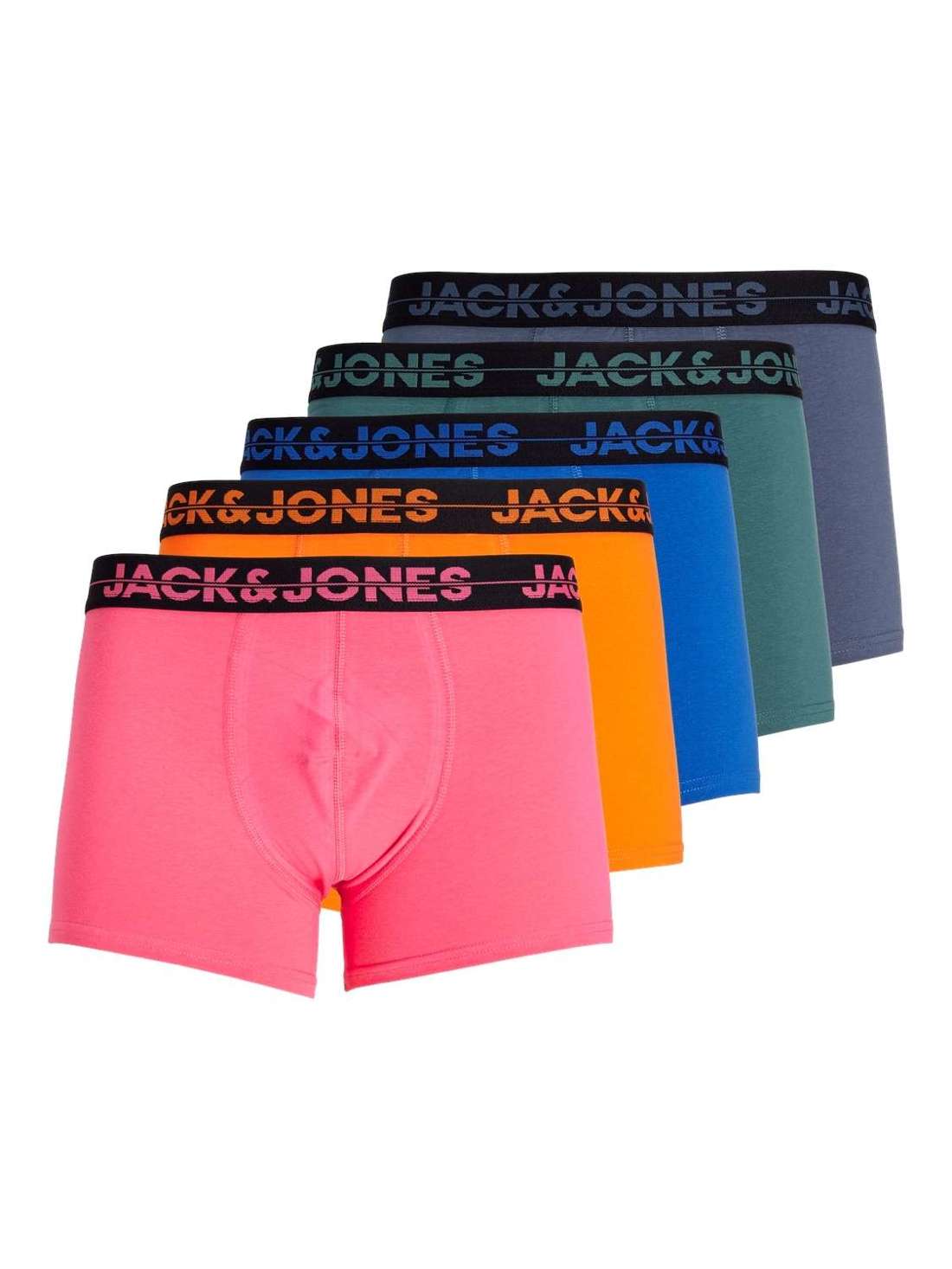 Боксеры JACSETH SOLID TRUNKS 5 PACK