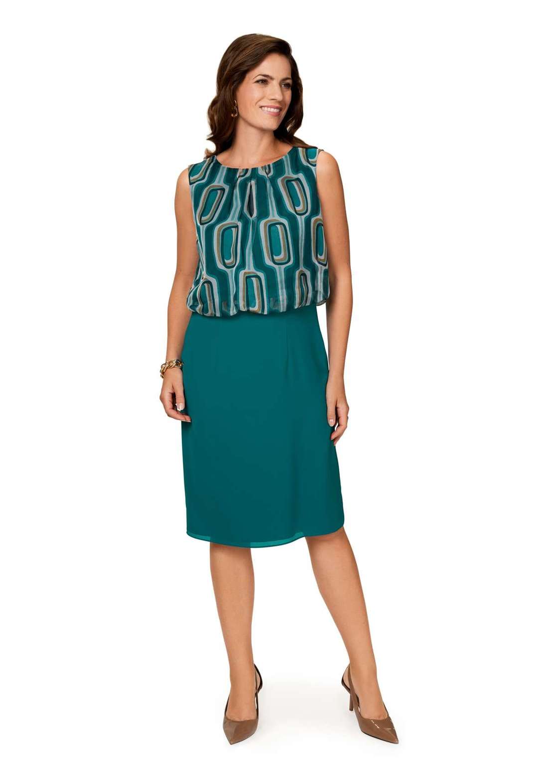 Шифоновое платье Chiffonkleid Renata