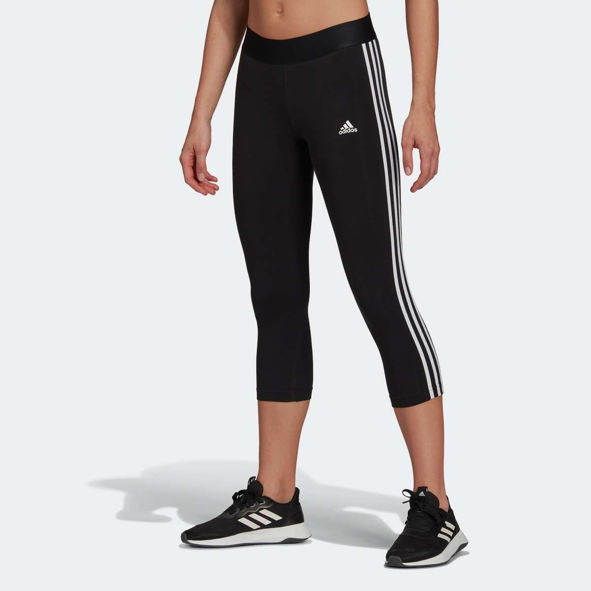 леггинсы ESSENTIALS 3STREIFEN 3/4TIGHT
