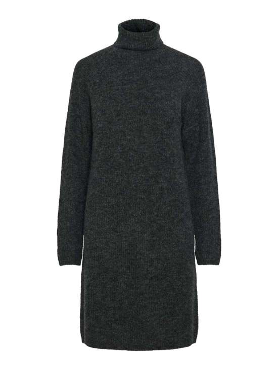 Трикотажное платье PCELLEN LS HIGH NECK KNIT DRESS NOOS BC