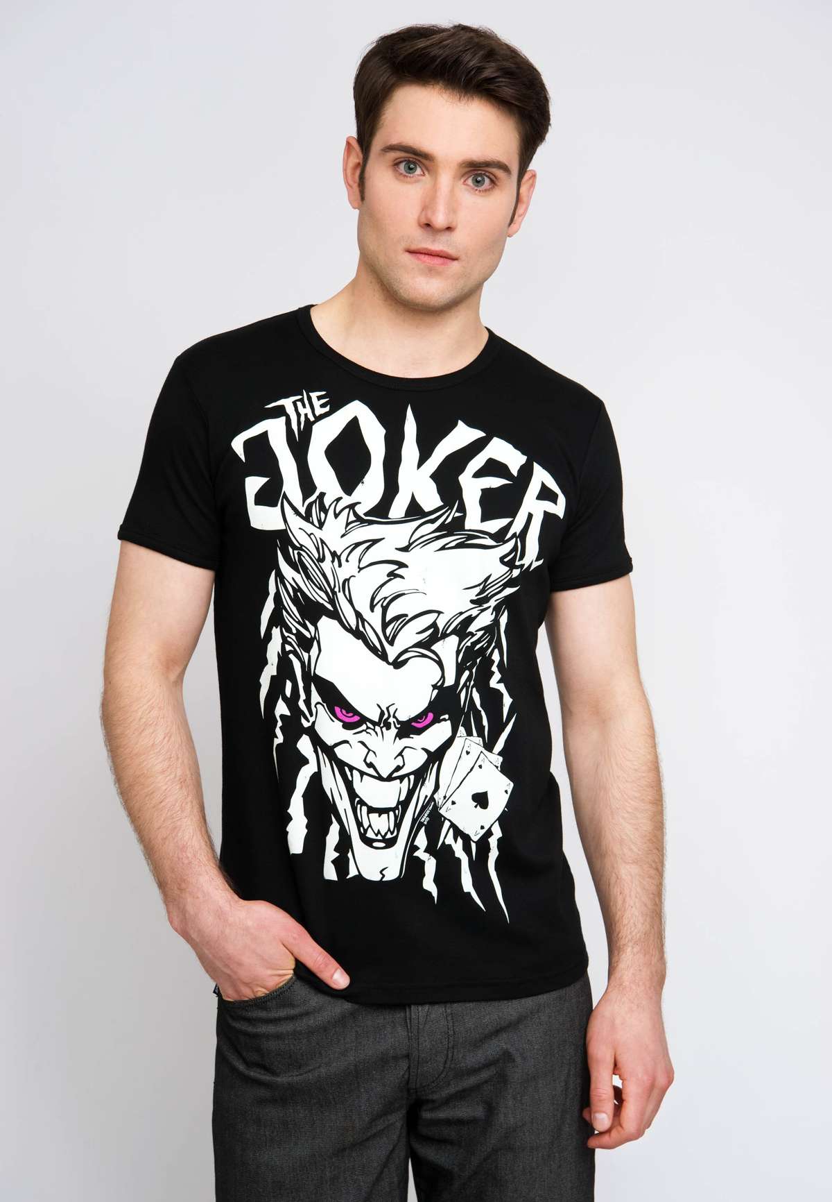 Футболка с великолепным принтом Джокера The Joker - Aces