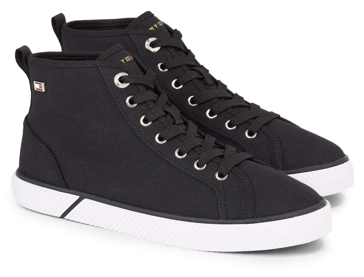 кроссовки на платформе VULC CANVAS SNEAKER HI