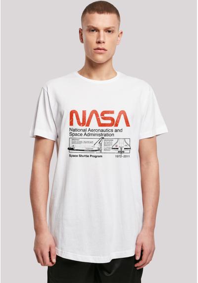 футболка NASA Classic Space Shuttle White