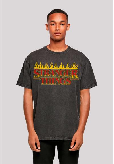 футболка Stranger Things Fire Logo Men Netflix TV Series