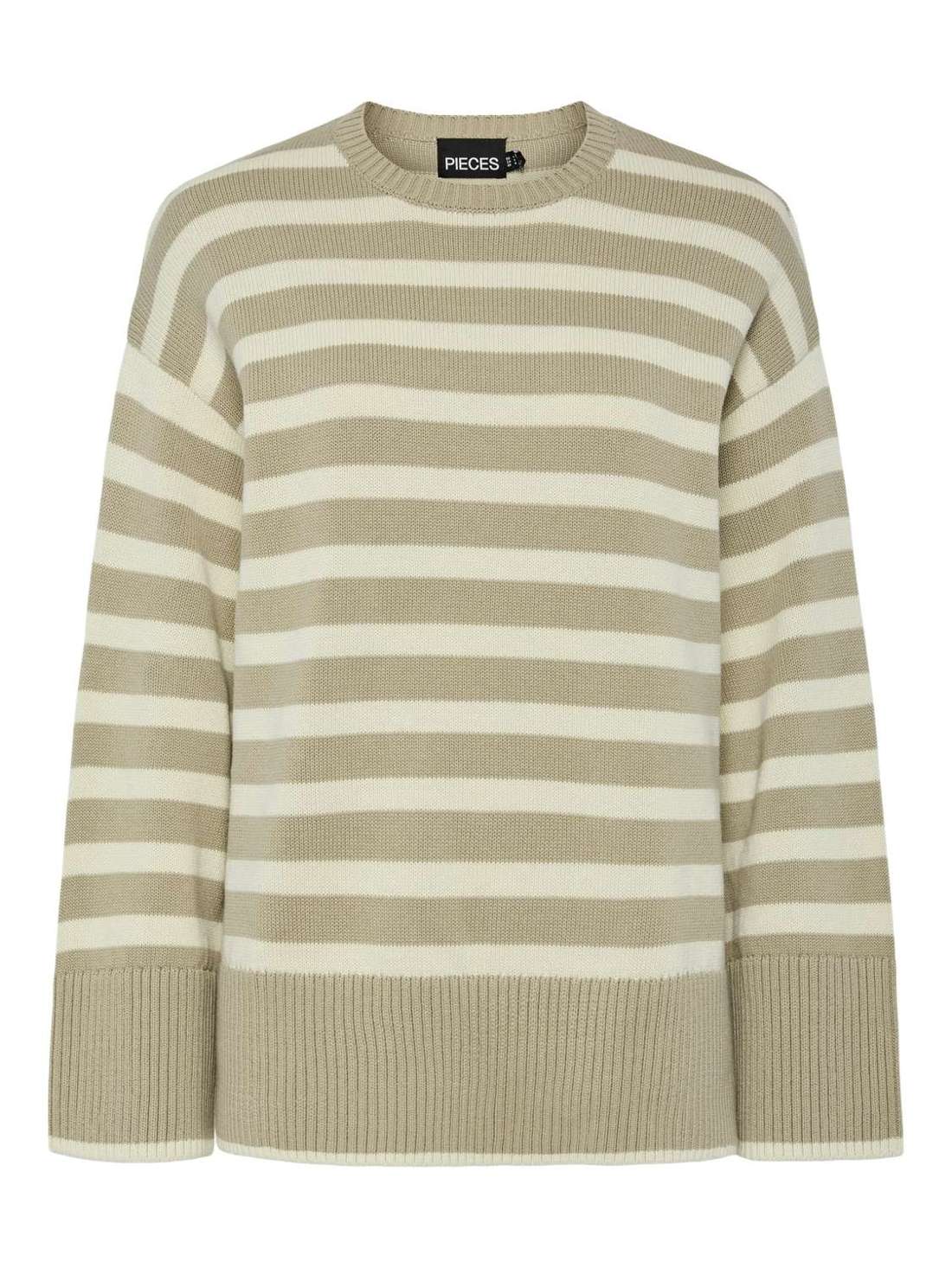 Свитер с круглым вырезом PCAVA LS O-NECK SLIT KNIT NOOS