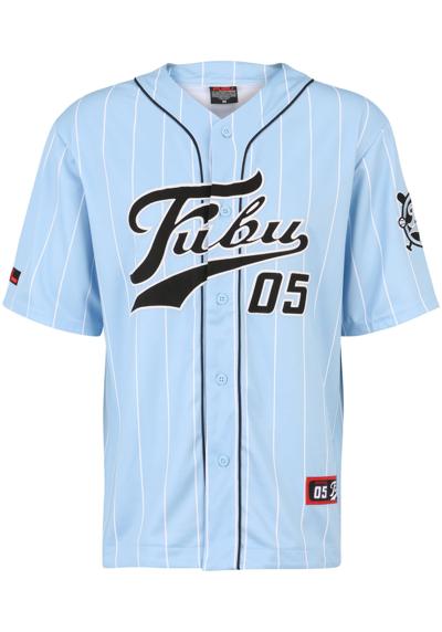 футболка Herren FM232-003-3 FUBU Varsity Pinstripe Baseball Jersey