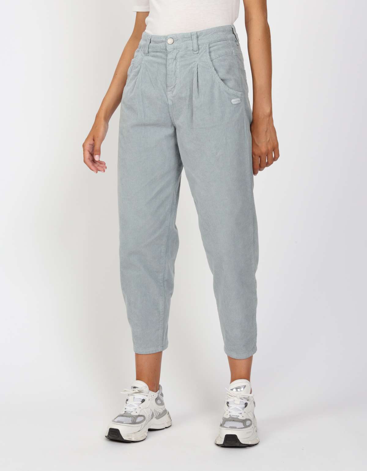 Брюки 7/8 со складками 94SILVIA CROPPED