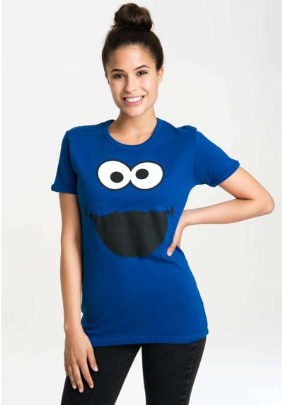 Футболка с лицензионным оригинальным дизайном Cookie Monster – Face