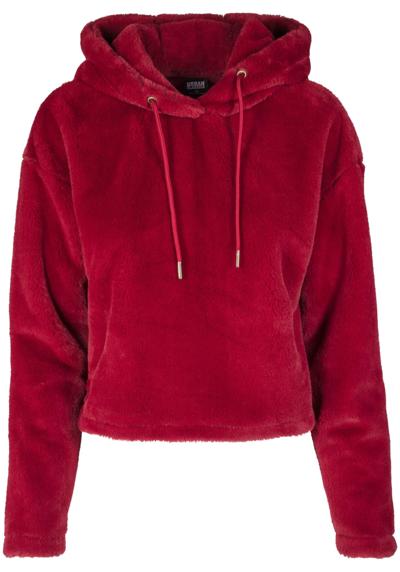 Свитер с круглым вырезом Urban Classics Damen Ladies Oversize Short Teddy Hoody