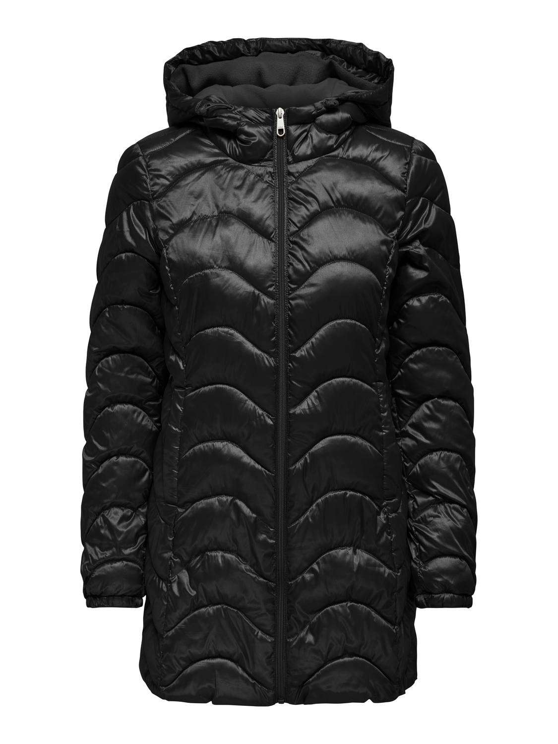 стеганое пальто ONLVEGA WAVE QUILTED COAT CC OTW