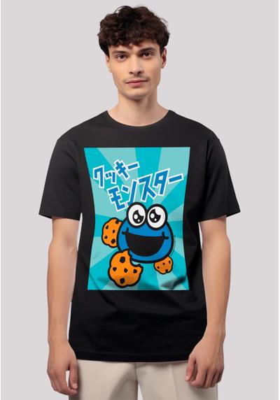 футболка Sesamstraße Cookie Monster Anime