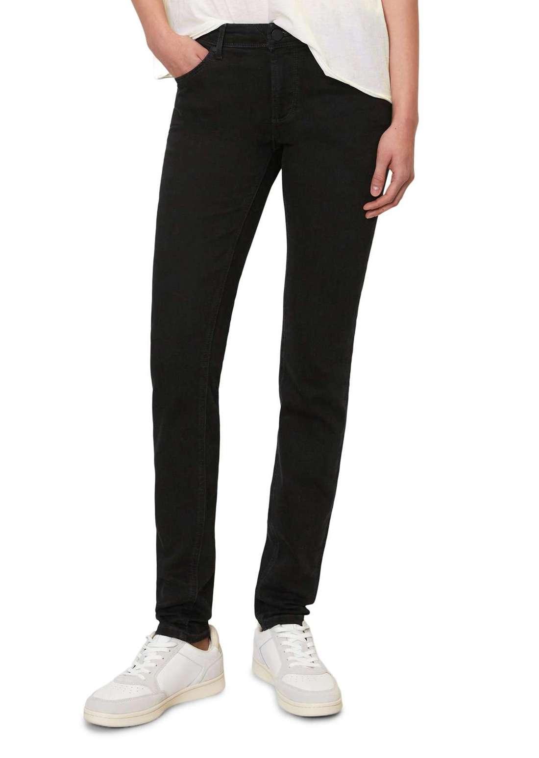 Джинсы узкого кроя aus stretchigem Bio-Baumwoll-Mix