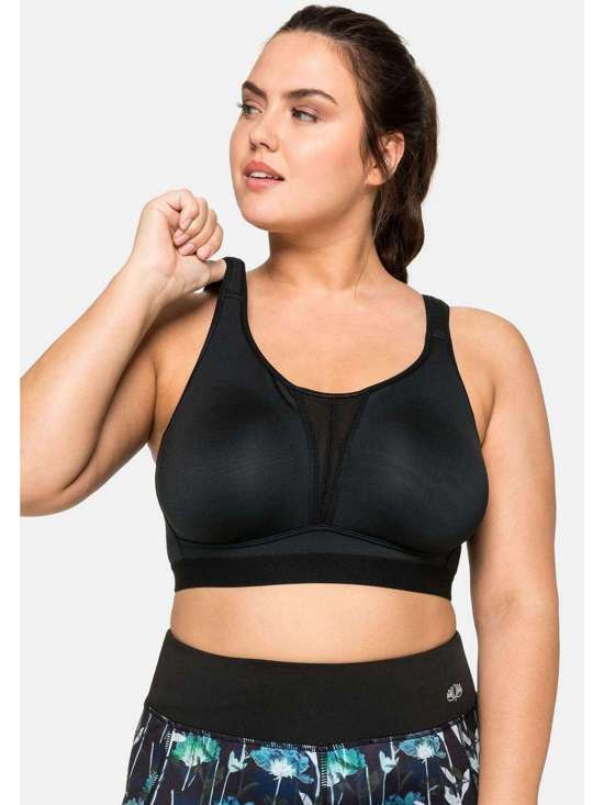 Спортивный бюстгальтер с двумя вариантами ношения. Große Größen