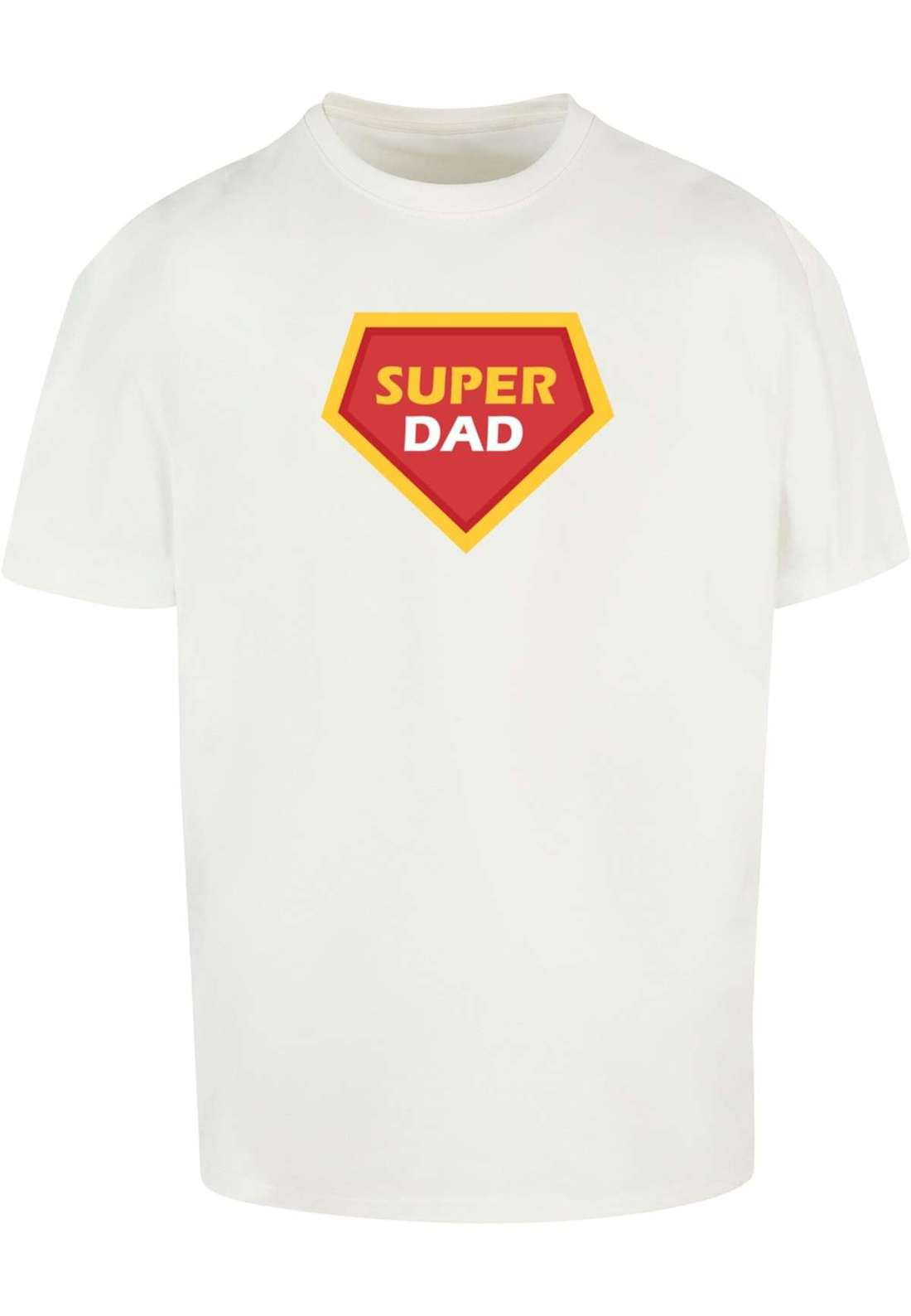 футболка Herren Fathers Day - Super dad Heavy Oversize Tee