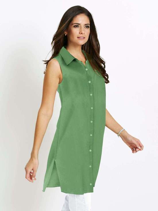 Длинная блузка