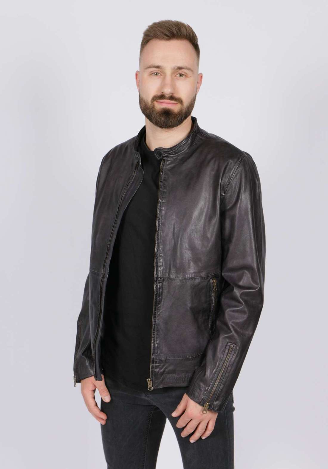 Кожаная куртка Randers-FN