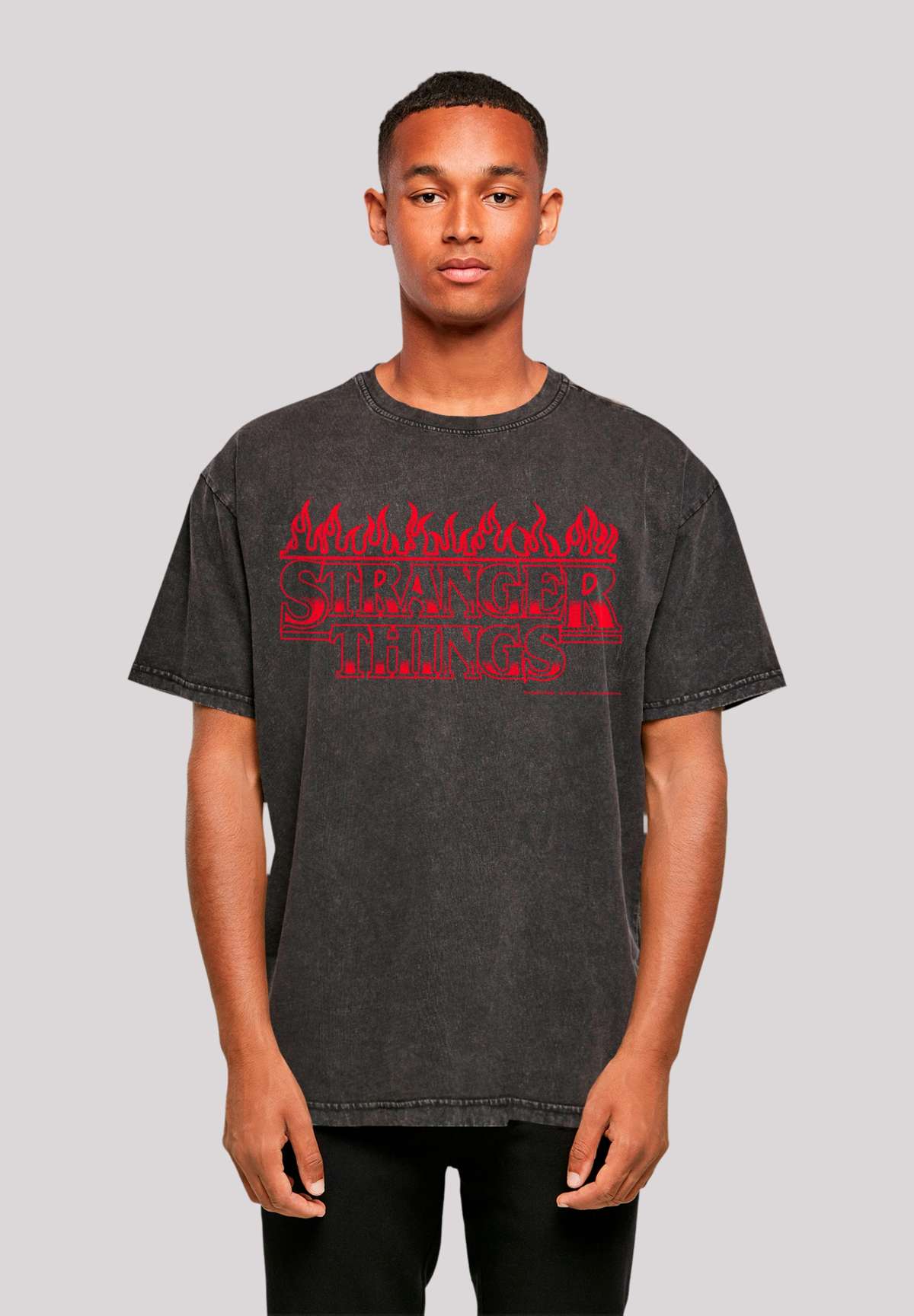 футболка Stranger Things Flames Netflix TV Series