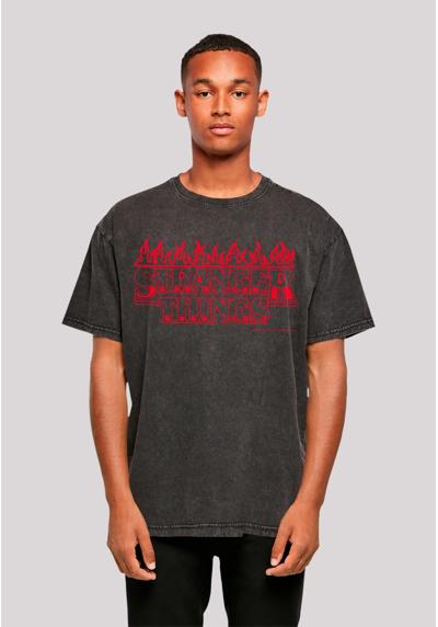 футболка Stranger Things Flames Netflix TV Series