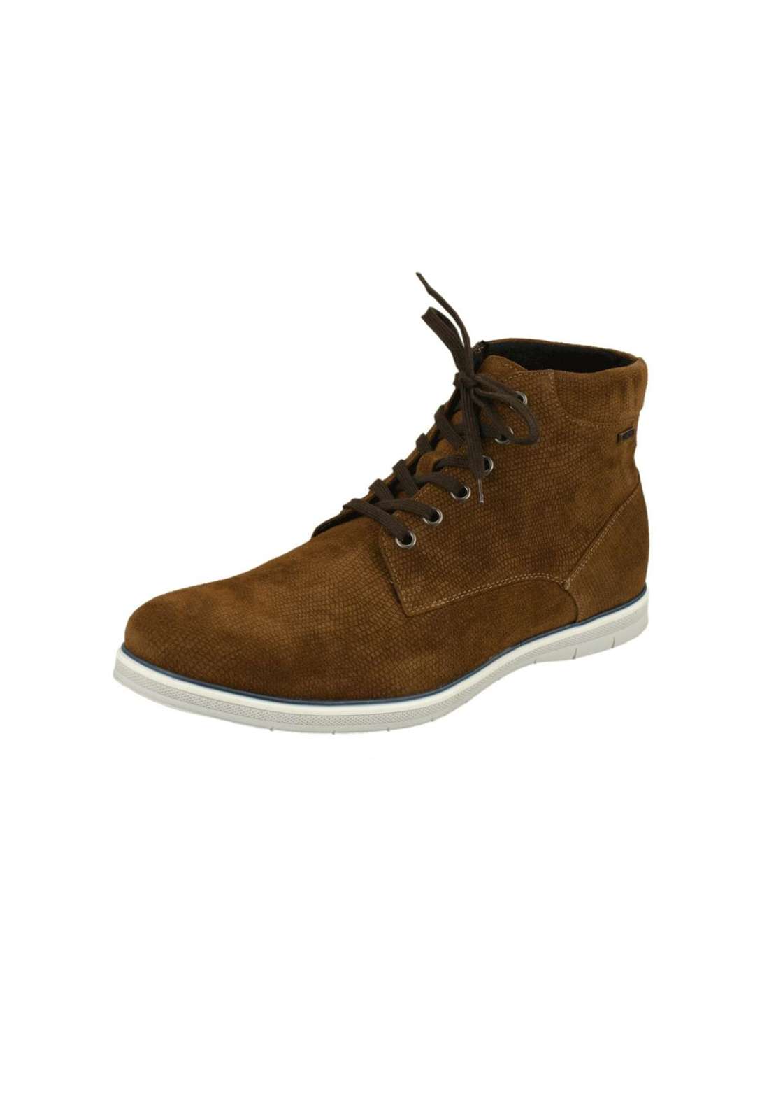 Туфли на шнуровке с тонкой структурой. Damiano