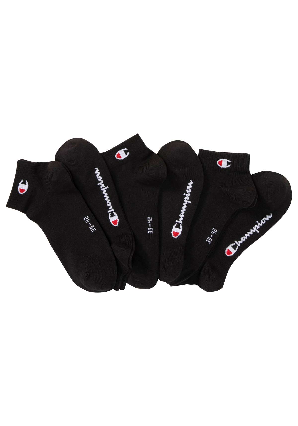 Короткие носки 6pk Quarter Socks