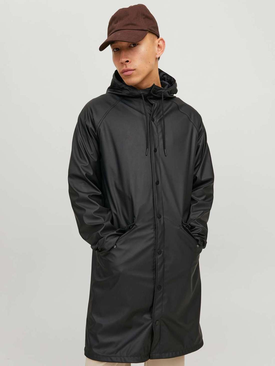 Дождевик с капюшоном JJEURBAN RAIN COAT NOOS