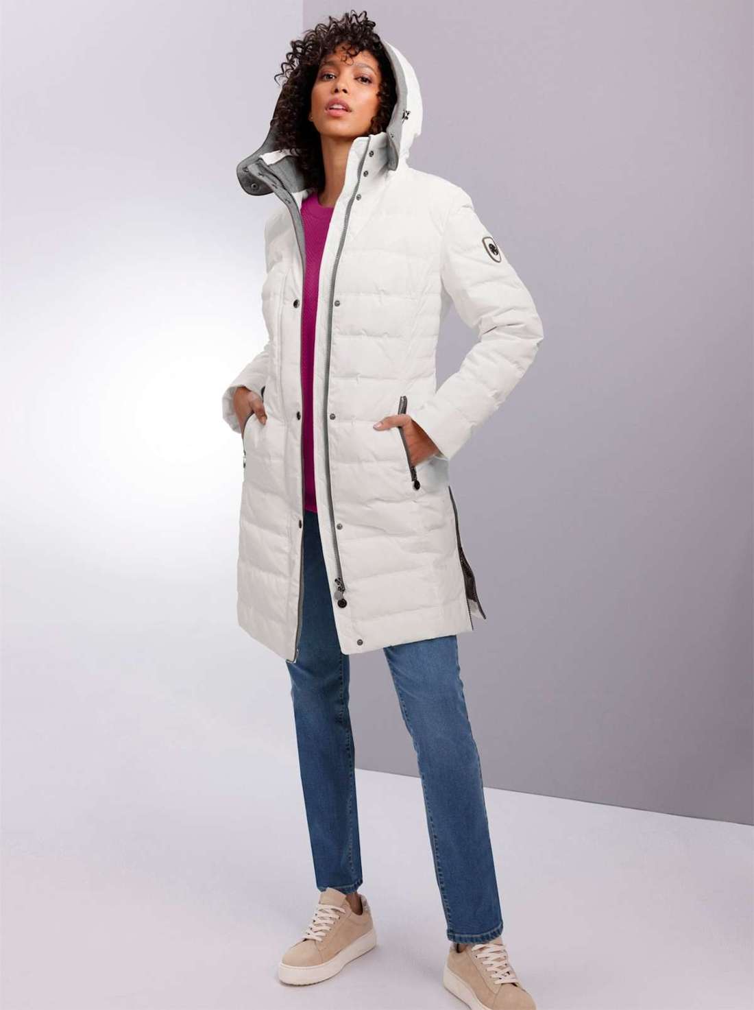 Пуховое пальто