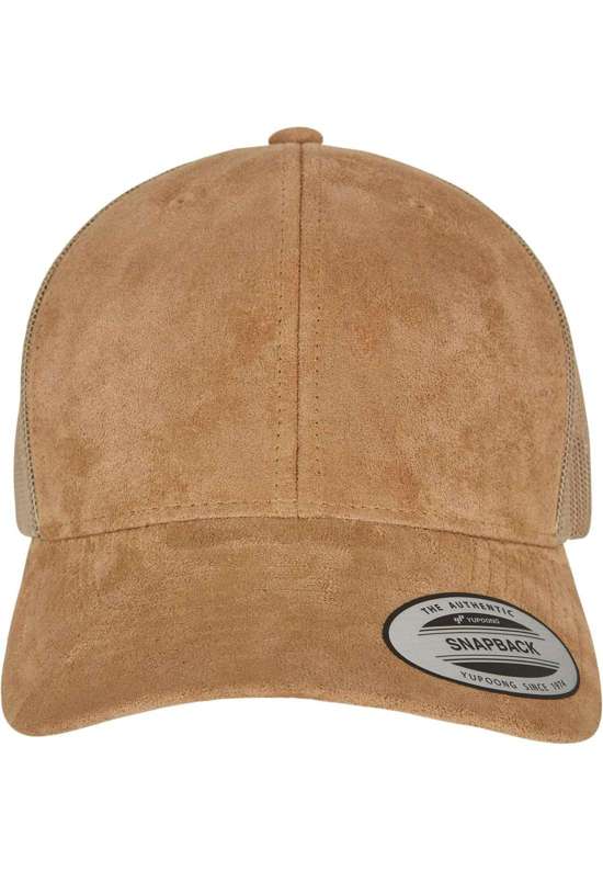 Гибкая крышка Accessoires Suede Leather Trucker Cap