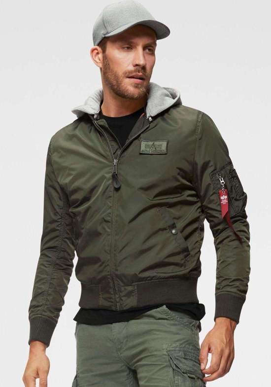 Бомбер с капюшоном MA-1 TT HOOD